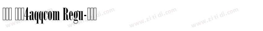 黄引齐 细稀圆4aqqcom Regu字体转换